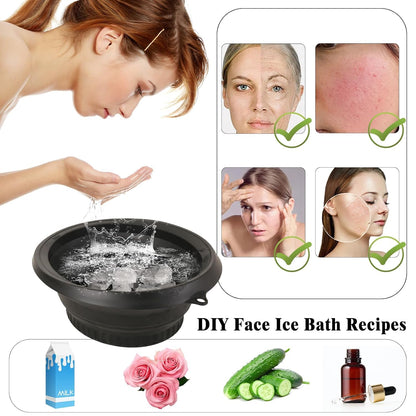Ice bowl for face dip