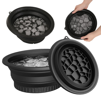 Ice bowl for face dip