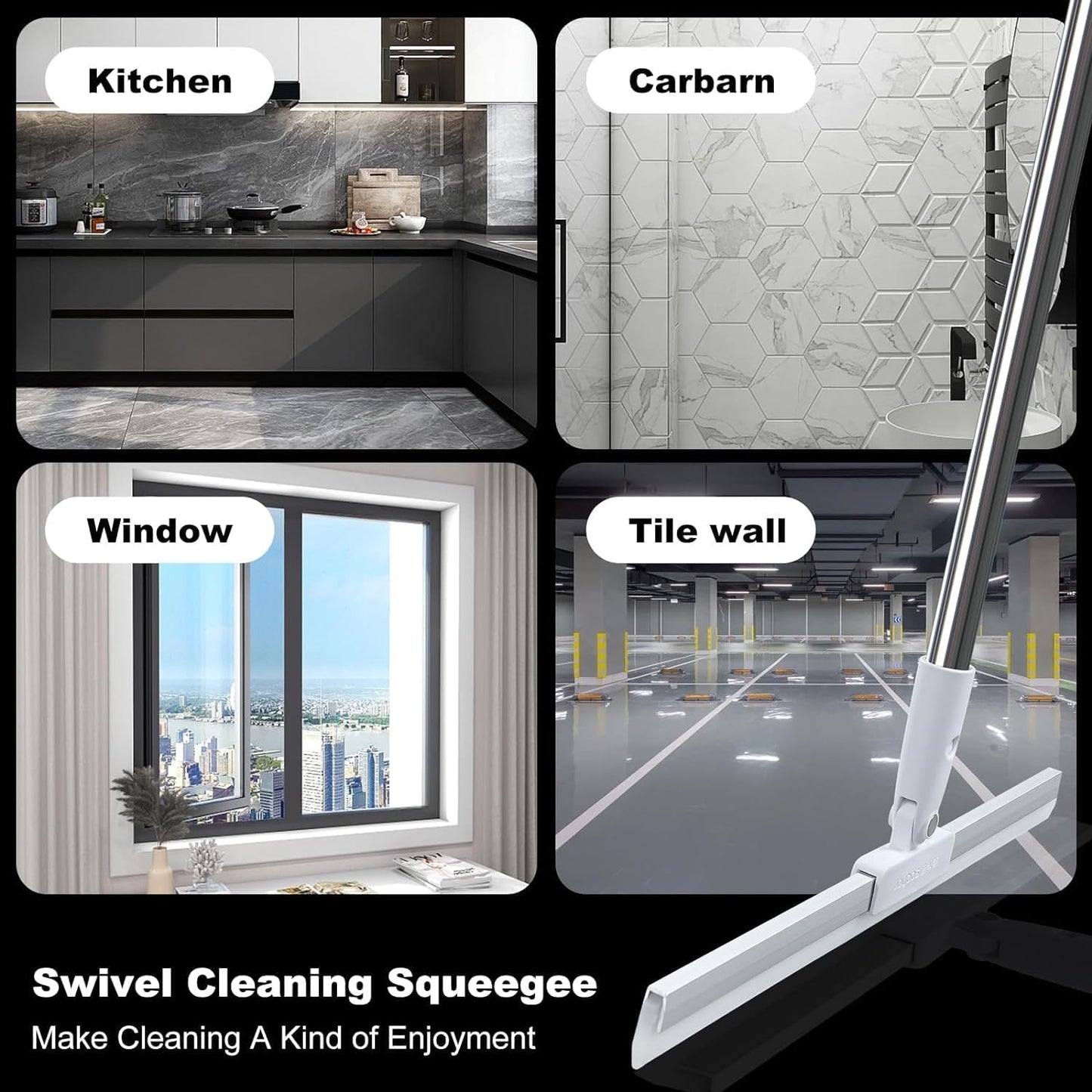 Heavy Duty Magic Broom Silicon Floor Wiper