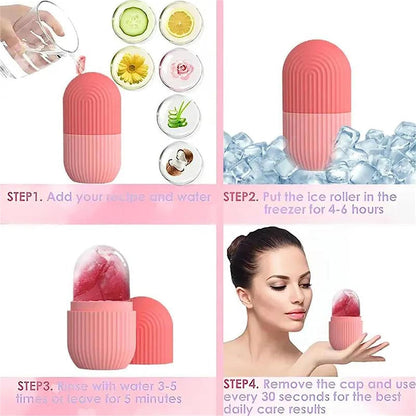 Ice bowl for face dip
